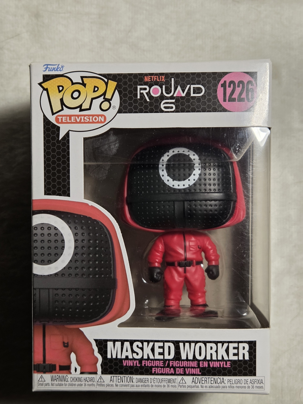Funko Pop! Television Squid Game Masked Worker (Round 6) #1226 NIB